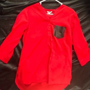 Red women shirt